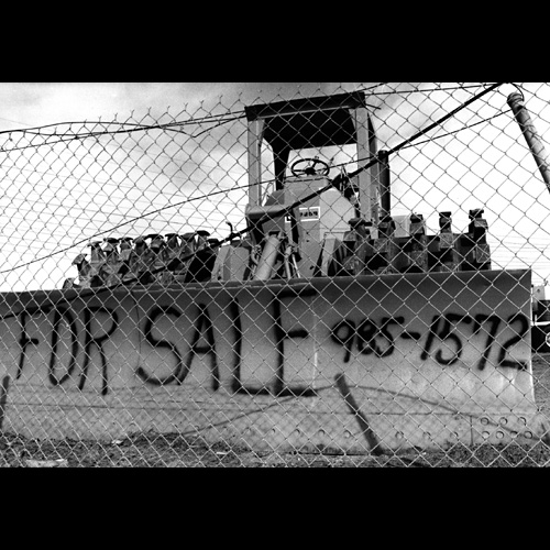 Baggerverkauf in L.A.